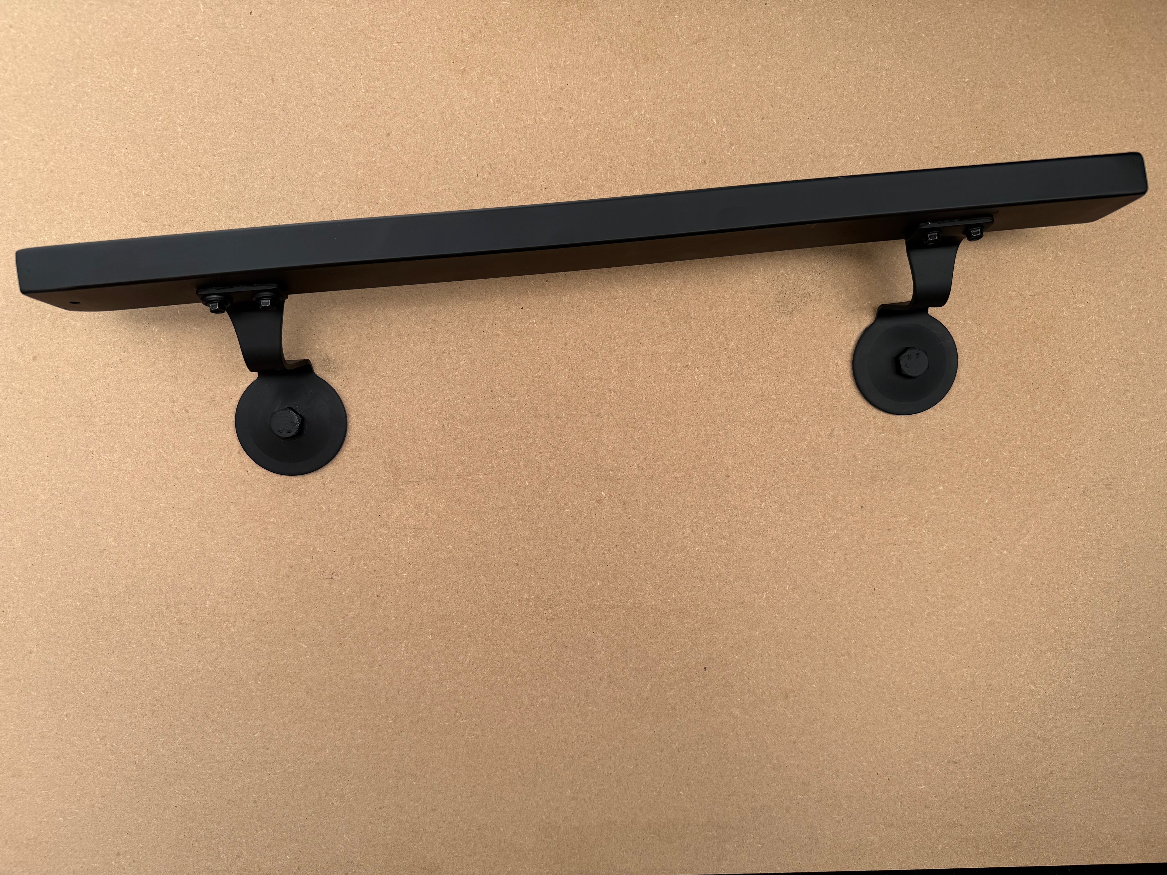 Steel Handrail Wall Mounted – ADA Stair Railing for Indoor & Outdoor Use (Made in USA)