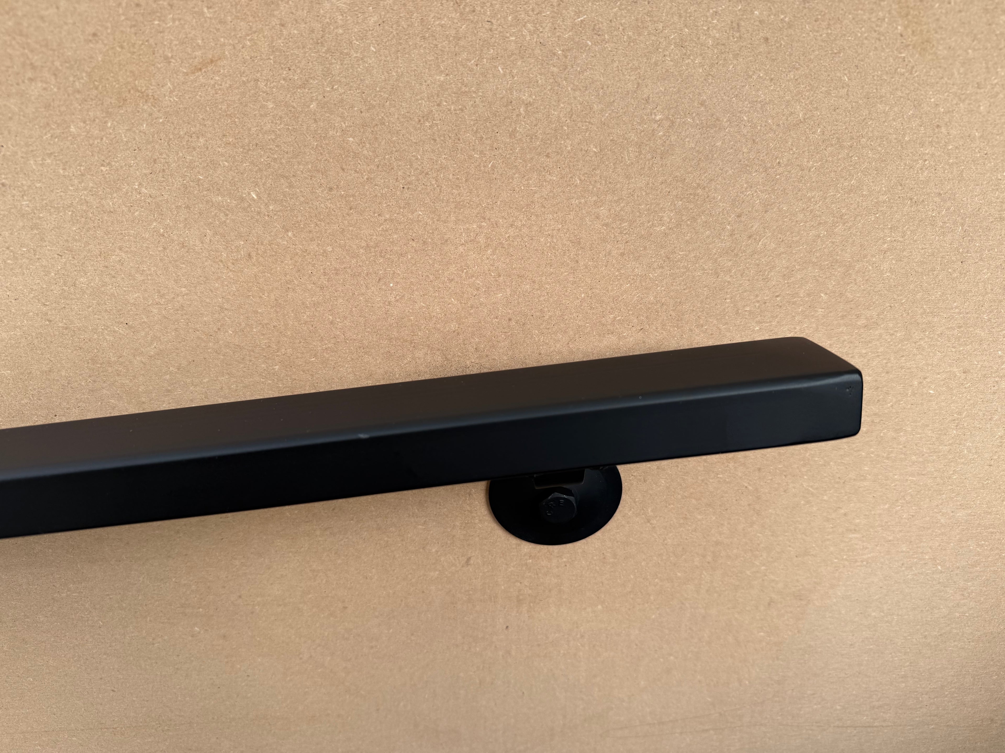 Steel Handrail Wall Mounted – ADA Stair Railing for Indoor & Outdoor Use (Made in USA)