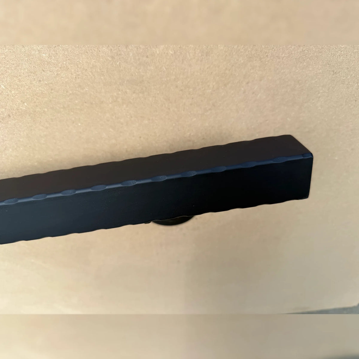 Hammered Square Steel Handrail
