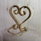 Heart Shaped Terracotta Wall Stand