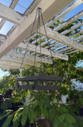 Rectangle Hanging Chain Planter — Hanging Steel Planter for Indoor & Outdoor Use | Made in the USA