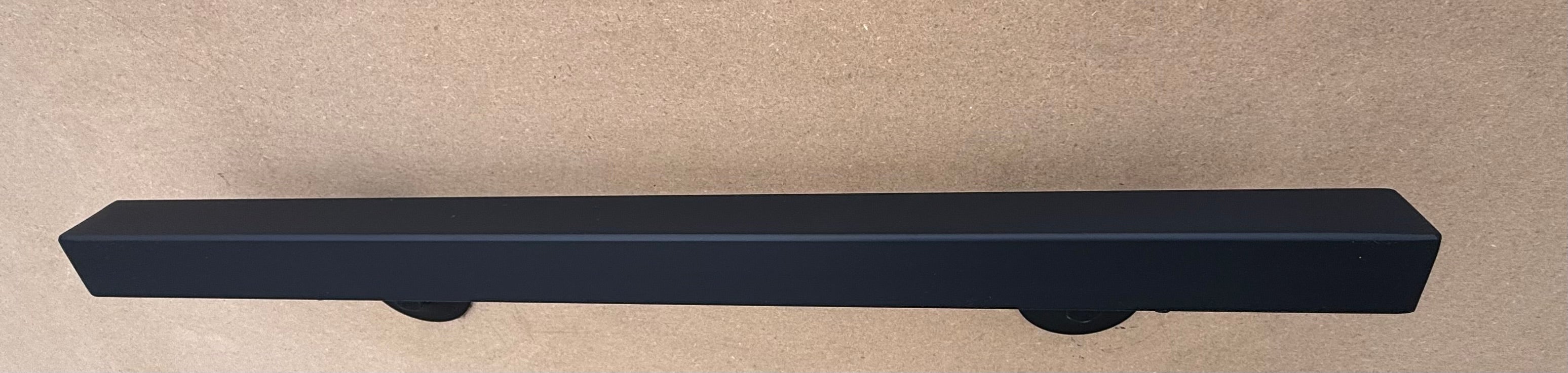 Square Steel Handrail — ADA Compliant 1.5" x 1.5" Steel Tube | Flat Black or Metallic Gold | Made in the USA