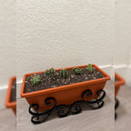 Ornamental Sled Planter Stand