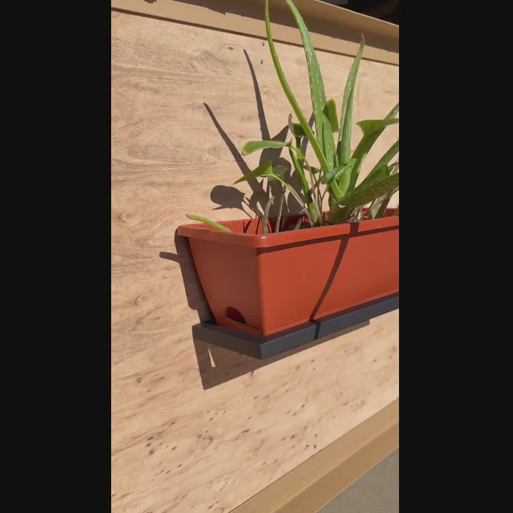 Rectangular Ring Planter Stand