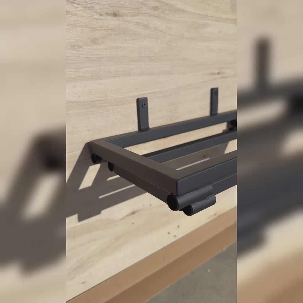 Floating Tube Metal Planter Stand