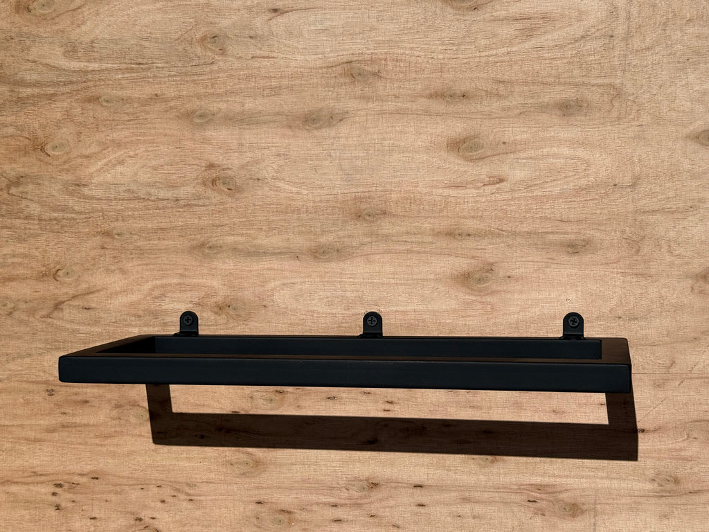 Rectangular Ring Wall Hung Planter Stand — Modern Metal Wall Planter Holder | Made in the USA