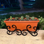 Ornamental Sled Planter Stand