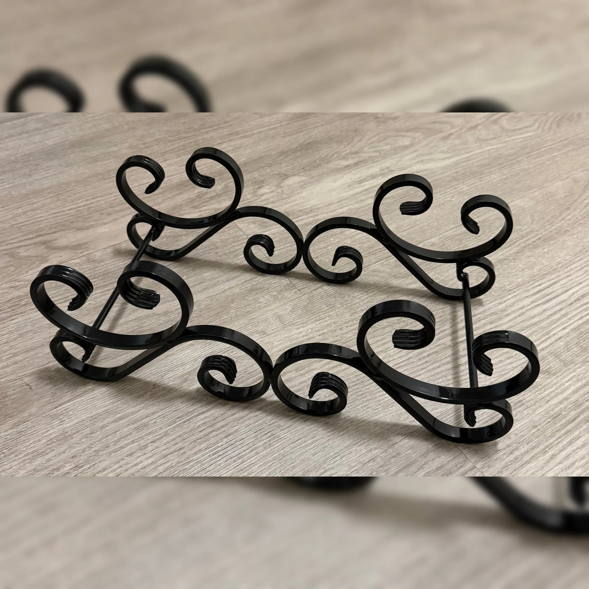 Ornamental Sled Planter Stand