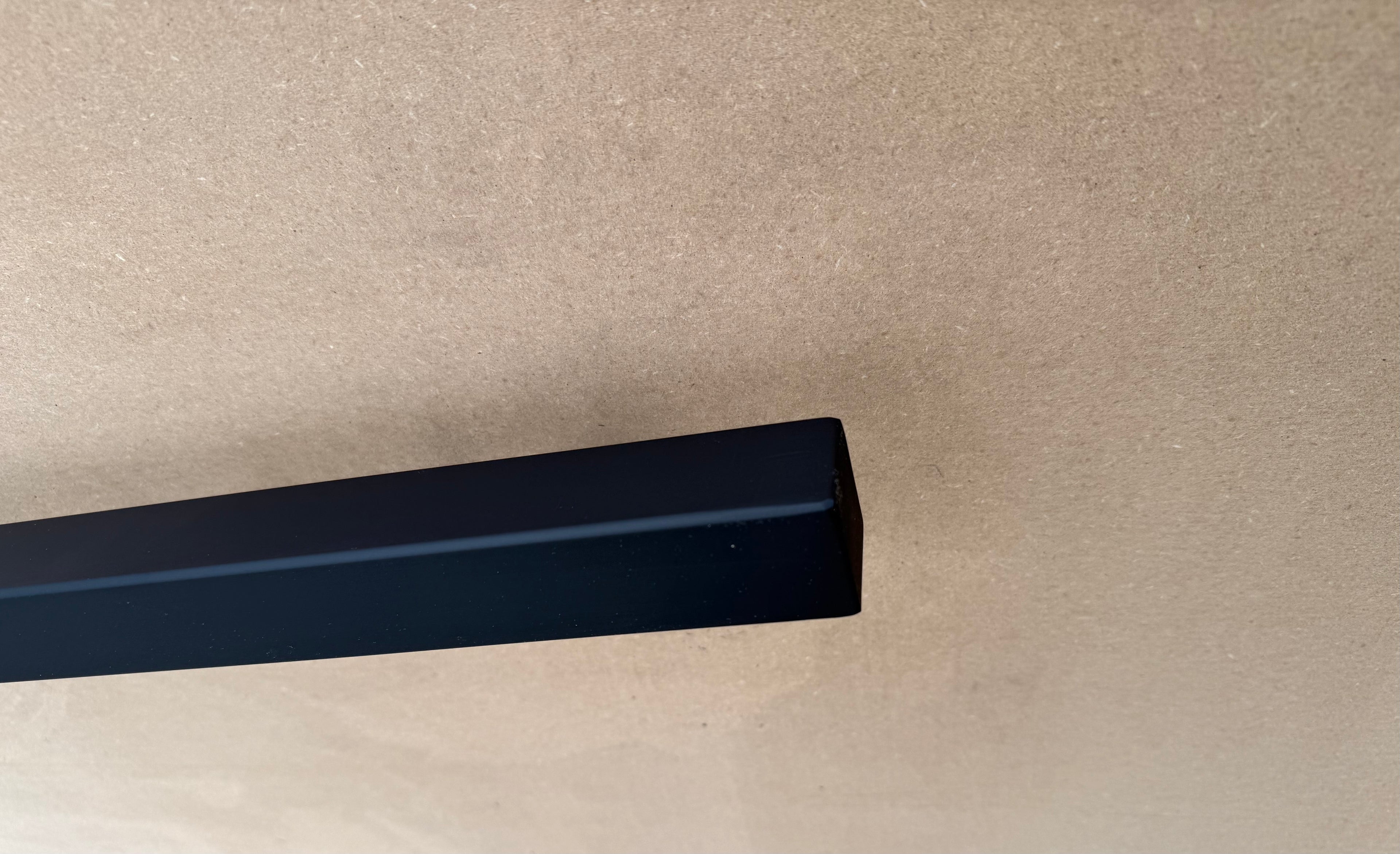 Square Steel Handrail — ADA Compliant 1.5" x 1.5" Steel Tube | Flat Black or Metallic Gold | Made in the USA