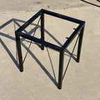 Cube X-Brace Metal Stool Stand