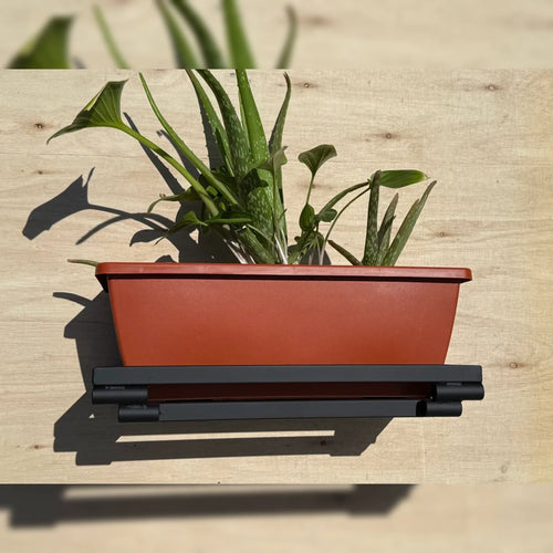 Floating Tube Metal Planter Stand